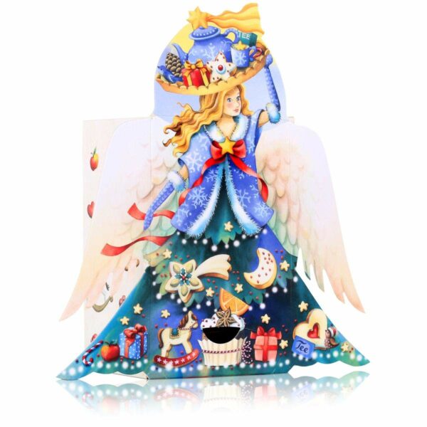 Inhalt Goldmännchen Engel Tee-Adventskalender 2021