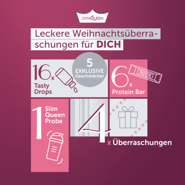 Gym Queen Adventskalender 2020 Inhalt