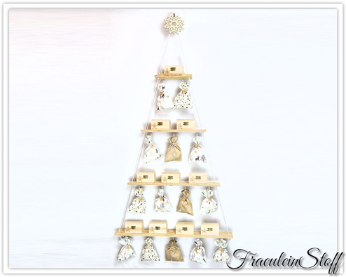 HOLZ TANNENBAUM XL ADVENTSKALENDER
