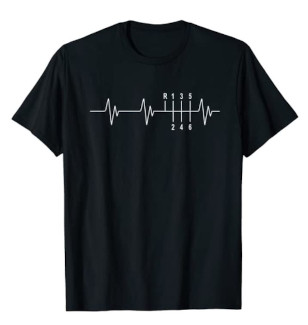Herz Frequenz T-Shirt Auto Füllidee Adventskalender Männer
