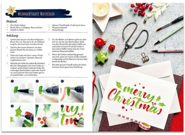Inhalt - I Love Christmas Lettering 2021