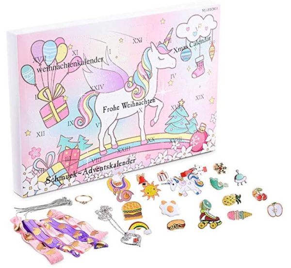 Inhalt MJARTIRIA Schmuck Adventskalender 2020