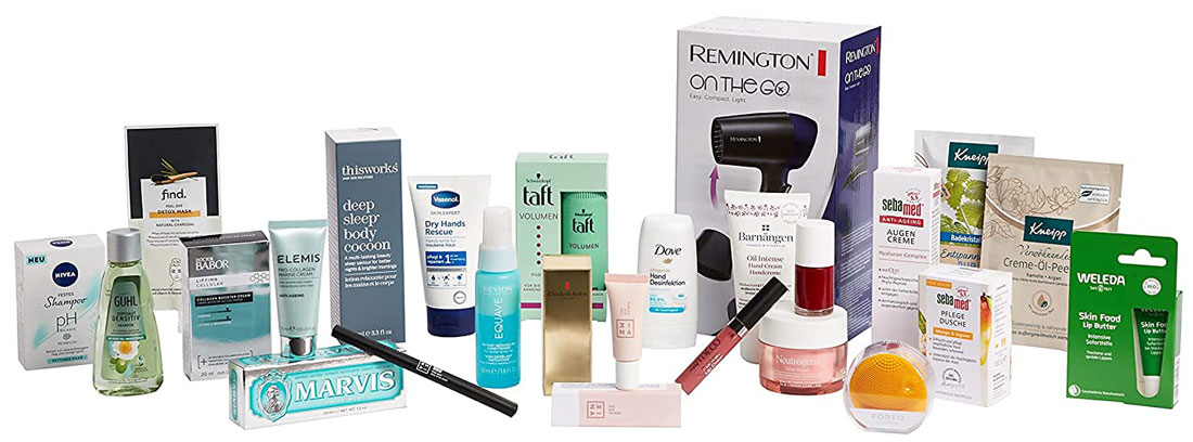 Inhalt Amazon Beauty Adventskalender 2021