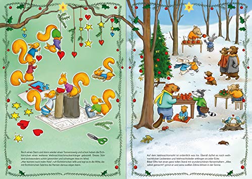 Inhalt-Mein Sticker-Adventskalender 2021