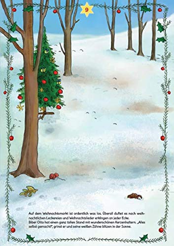 Inhalt-Mein Sticker-Adventskalender 2021