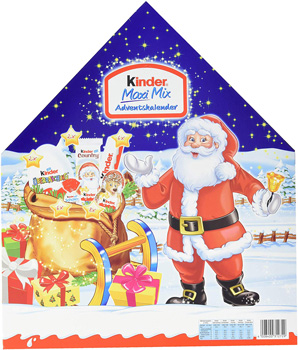KINDER MAXI MIX ADVENTSKALENDER 2018-.
