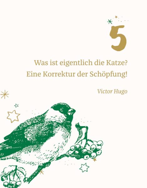 Katzen-Adventsbegleiter 2020 Inhalt