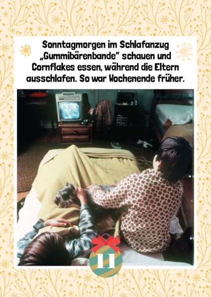 Inhalt Kalender 90er Jahre