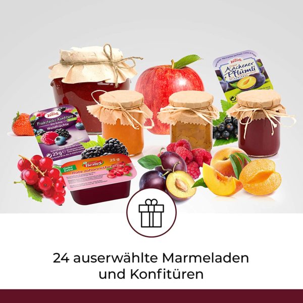Konfitüre Adventskalender 2020 Inhalt