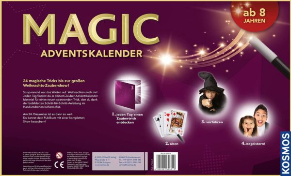 Kosmos Magic Adventskalender 2020 Inhalt