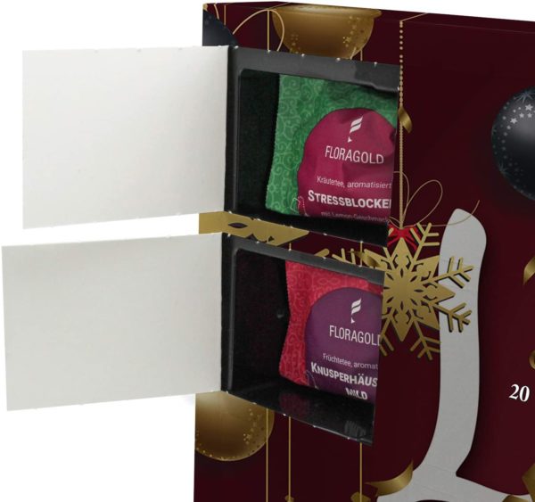 Tee Adventskalender 2020 Inhalt