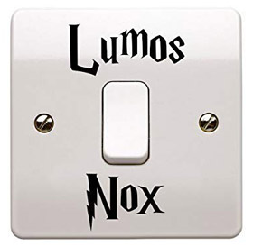 Lumos Nox Aufkleber Lichtschalter