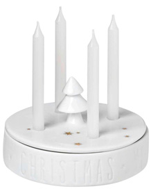 Mini-Adventskranz-Kerzen