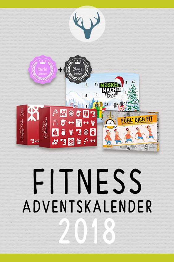 Die coolsten Fitness Adventskalender des Jahres 2018 Bestenliste