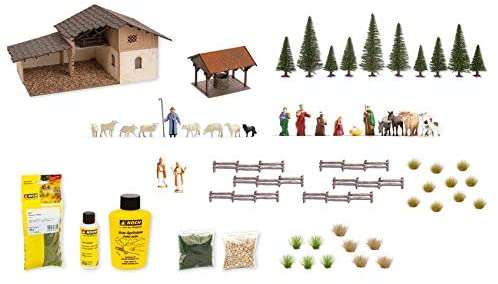 NOCH - Bastel-Adventskalender Krippenspiel - Inhalt - 2021 - Bild 1
