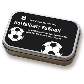 Notfallset Fußball Adventskalender Männer Füllidee