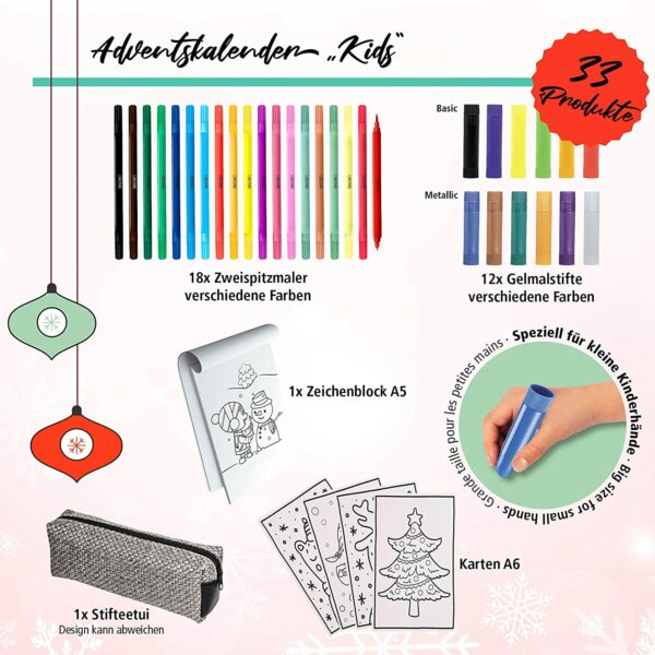 Inhalt - ONLINE Adventskalender "Kids" 2021