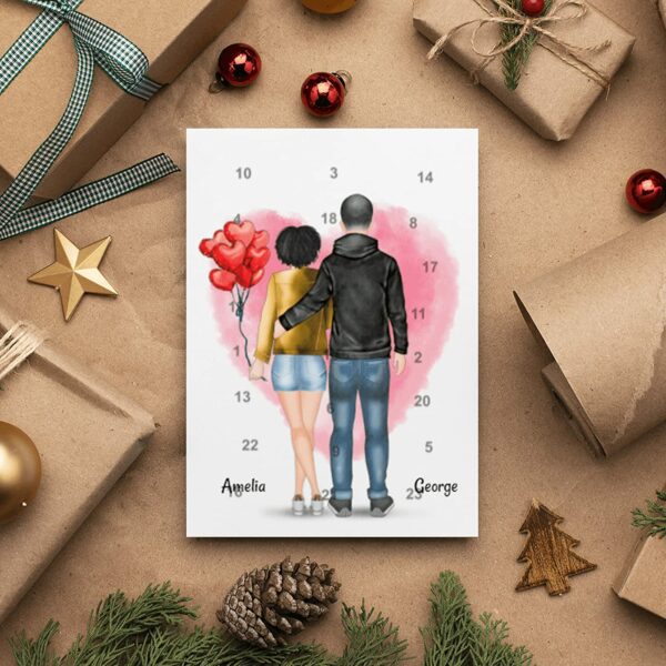 Paar-Adventskalender, Bild 3