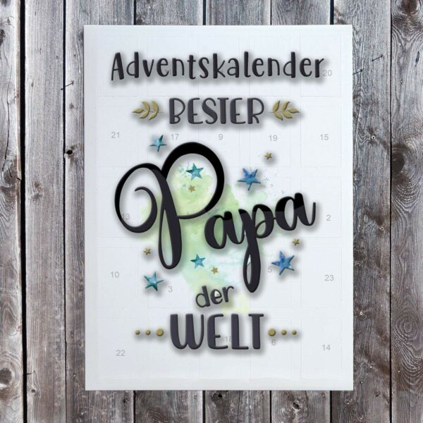 Papa-Adventskalender, Bild 1
