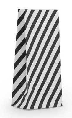Papiertüten-gestreift