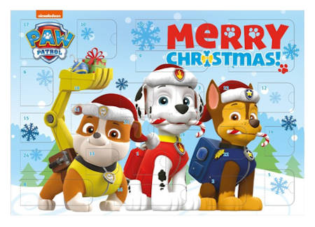 Paw Petrol Adventskalender mit Schreibwaren-Überraschungen