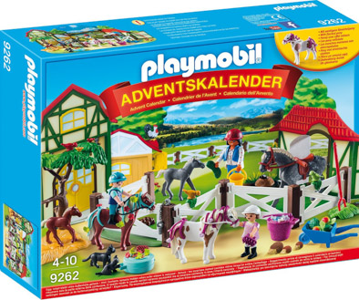 Playmobil Adventskalender 9262 Reiterhof 2017