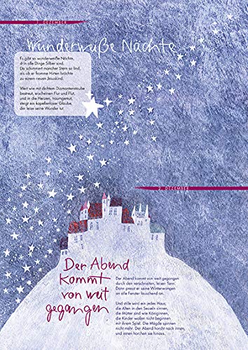 Poesie Adventskalender 2020 Inhalt