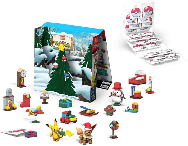 Inhalt: Mega Construx Pokémon Adventskalender 2020