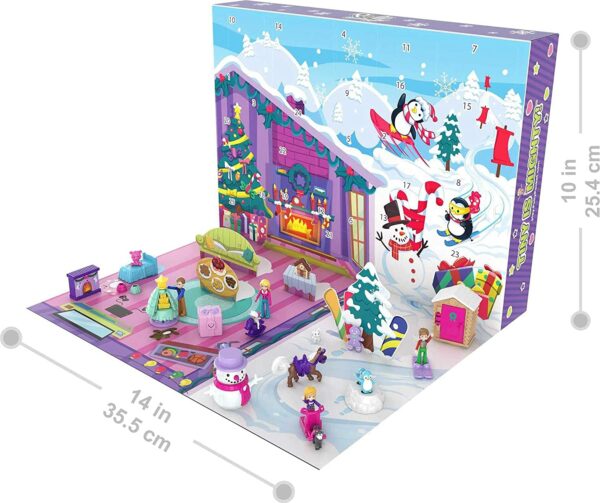 Polly Pocket Adventskalender - Maße