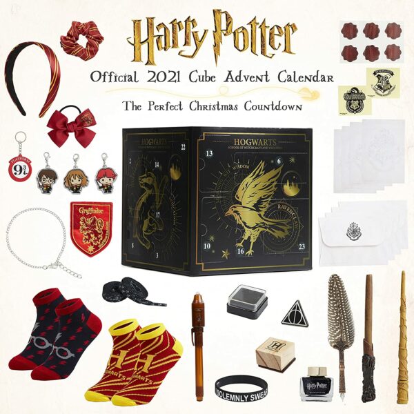 Harry Potter Würfel-Adventskalender Inhalt