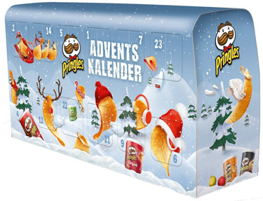 Pringles Adventskalender Chips