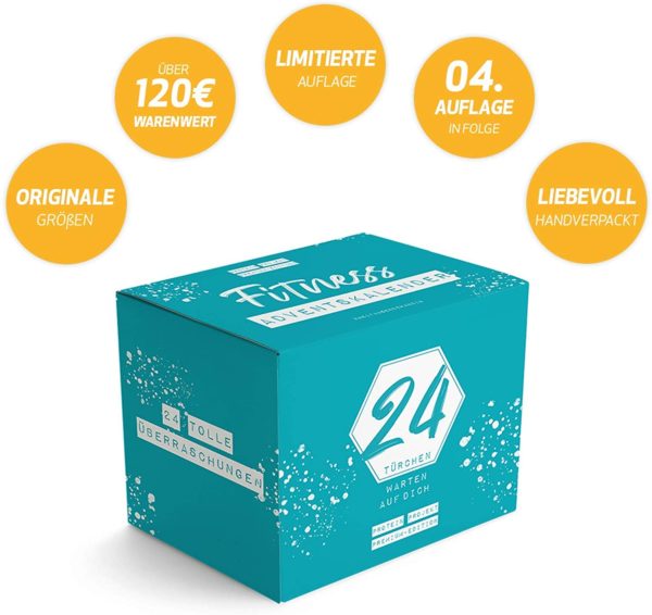 Proteine Adventskalender 2020 Inhalt