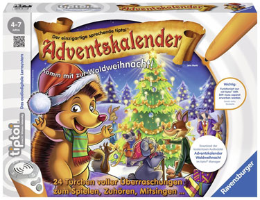 Ravensburger Tiptoi Waldweihnacht Der Tiere Adventskalender 2016