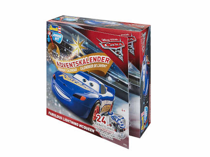 Adventskalender Cars Lightning McQueen blau