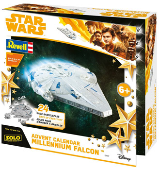 amazon Revell Star Wars Han Solo Adventskalender 2018