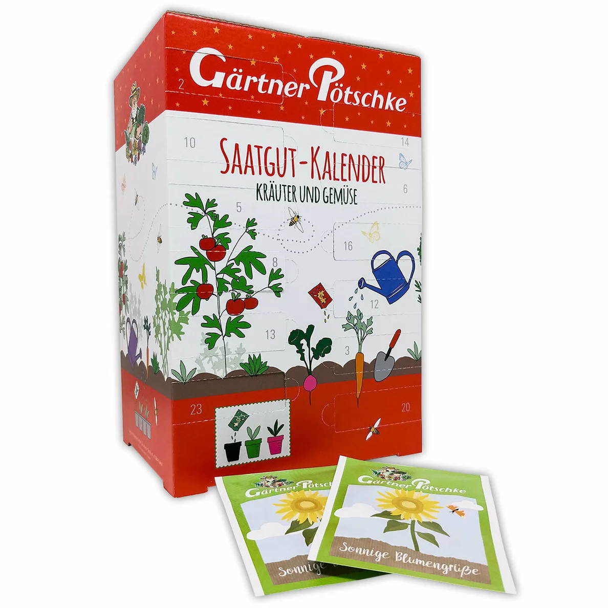 Saatgut Adventskalender 2020 Inhalt
