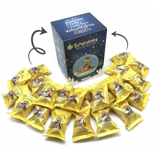 Scherzkeks Premium Adventskalender 2021 Inhalt Bild 1