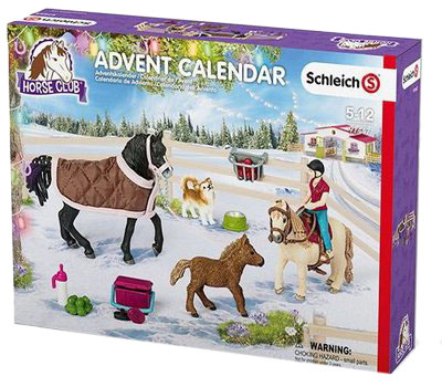 Schleich Adventskalender 2017 Pferde