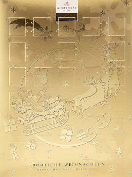 Schokolade Niederegger Adventskalender Nougat