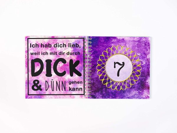 Adventskalender Schwester 2020 Inhalt