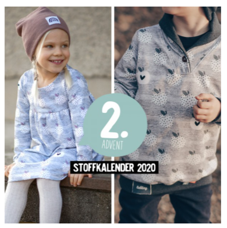 EP-Stoff Adventskalender PaulundClara 2021
