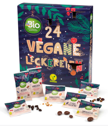 veganer Adventskalender dmBio 2021