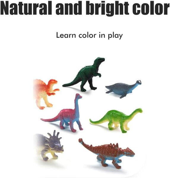Adventskalender Dinosaurier Farben Figuren