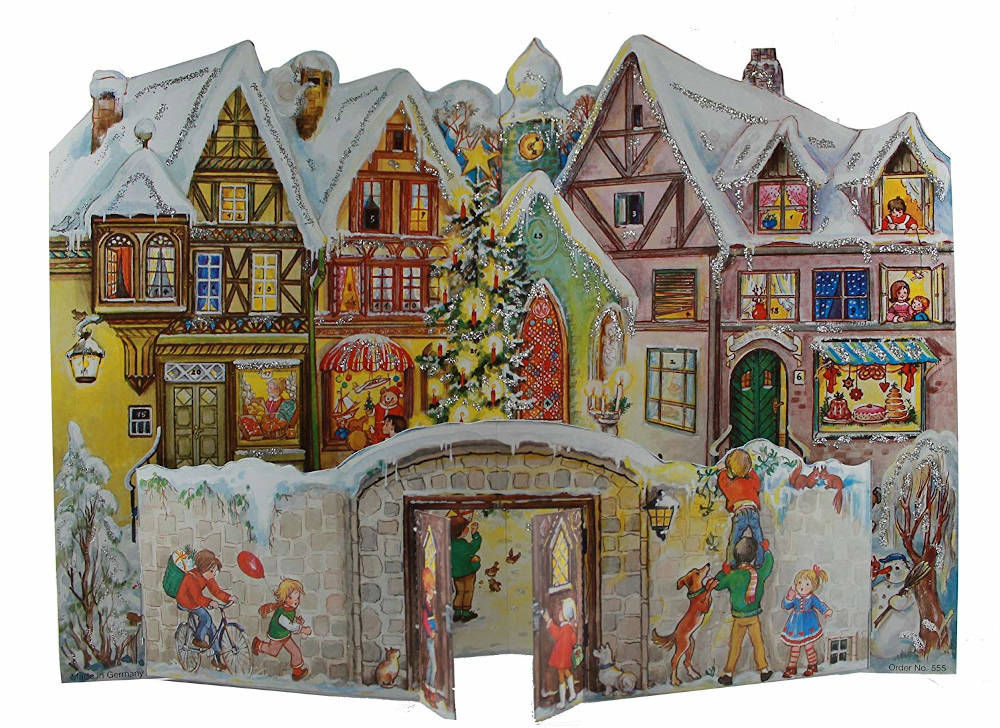 Stadt Papieradventskalender