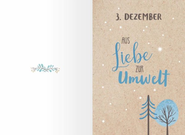Tanz durch den Schnee Adventskalender Inhalt