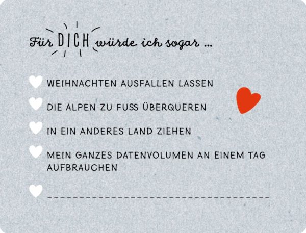 Warum ich dich liebe Adventskalender 2020 Inhalt