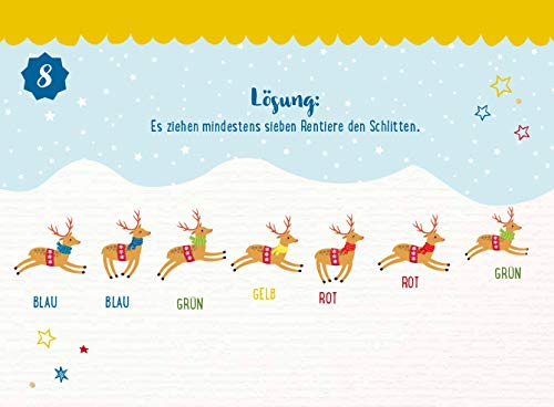 Weihnachtsrätsel Adventskalender Inhalt
