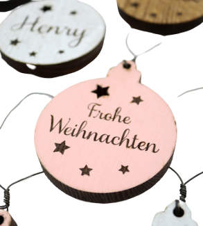 Weihnachtsschmuck im Vintage Look