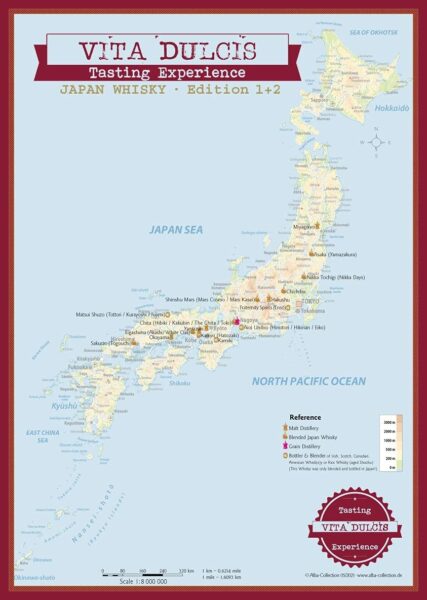 Inhalt - Whisky Adventskalender Japan Edition 2021