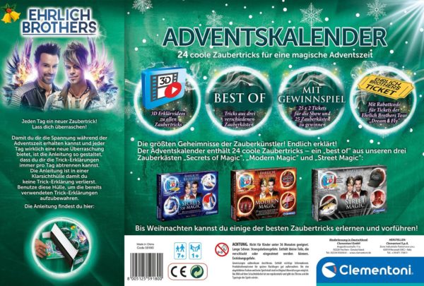 Zauberadventskalender 2020 Inhalt
